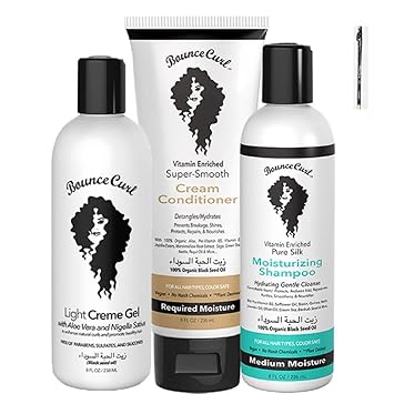 Amazon Com Bounce Curl Light Creme Gel Moisturizing Shampoo Cream Conditioner Miao Pencil 4150 Beauty