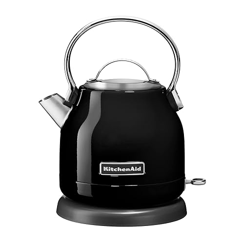 KitchenAid 5KEK1222BOB Kettle, Stainless Steel, 2200 W, 1.25 liters, Black