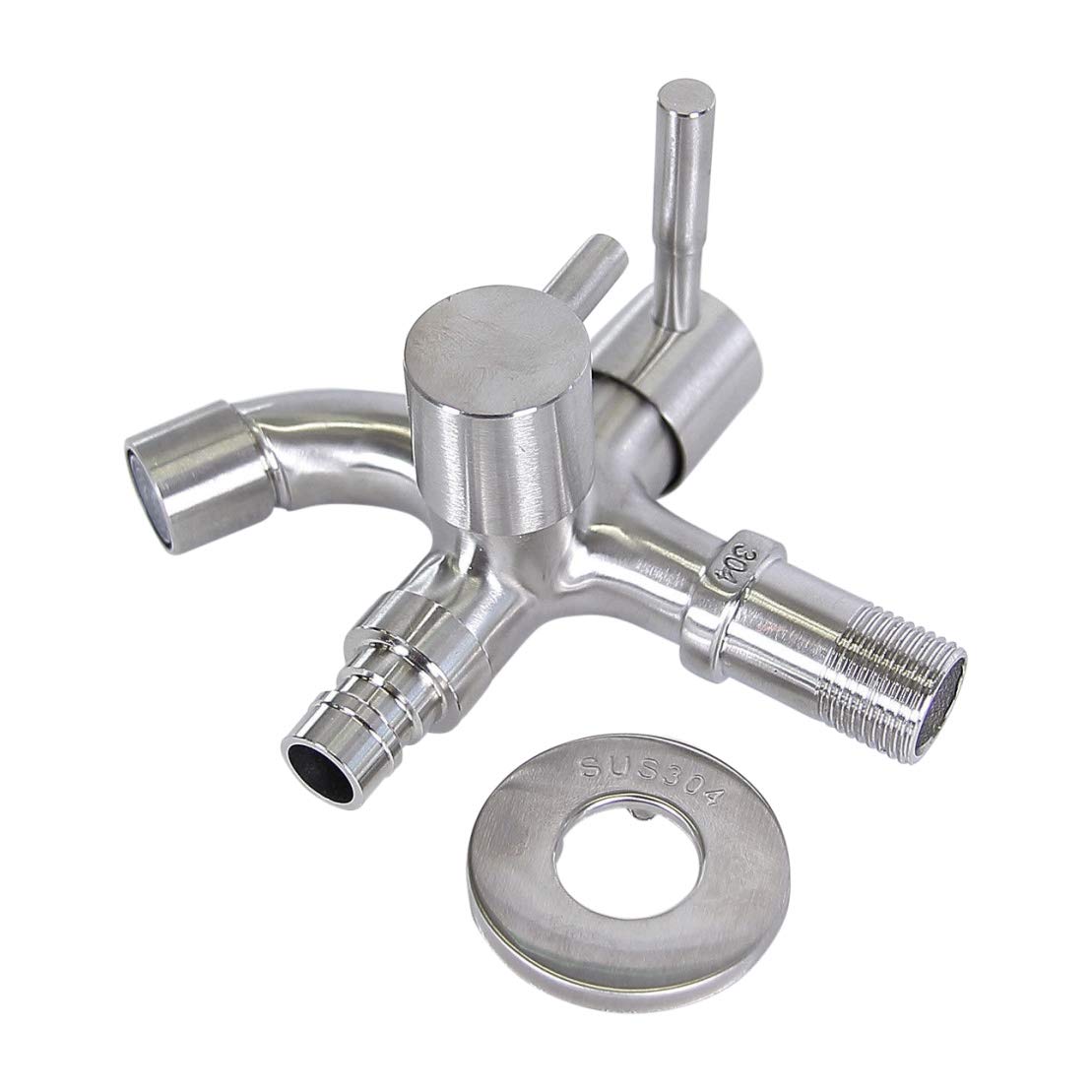 Soytich Stainless Steel Ball Valve Fitting Water Tap Garden 1/2' (Garten43)