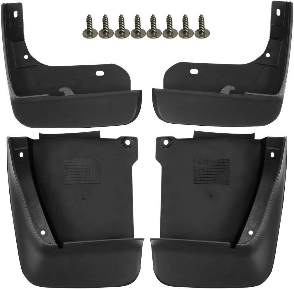 APremium Mud Flaps Splash Guards for Honda Accord 20032007 Front and