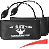 Pelesaurea Air Wedge Bag 2pcs, Inflatable Air Shim with Pry Bars, Commercial Grade Air Wedge Pump Kit