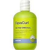 DevaCurl No-Poo Original Non-Lathering Cleanser for Rich Moisture | Non-Stripping | Hydrates Curls | All Curl Types
