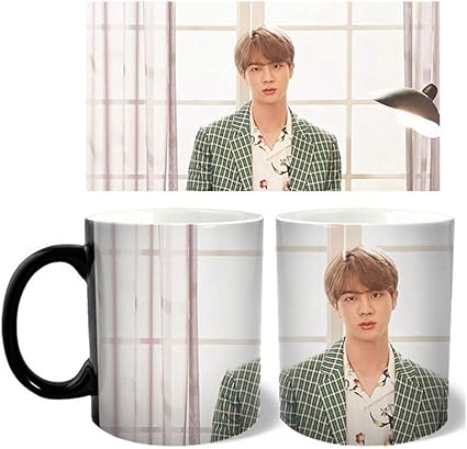 Amazon Co Jp Nuofeng Kpop Bts 防弾少年団 熱伝達カラーマグ ウォーターボトルカップ メンバー写真付き 6周年記念 300ml Fzpaxcbho91 ホーム キッチン