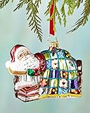 Christopher Radko Winter Dreamer Glass Santa Christmas Ornament  - 5