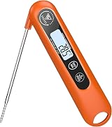 DOQAUS Meat Thermometer 3S Instant Read Backlit Foldable Probe 304 Stainless
