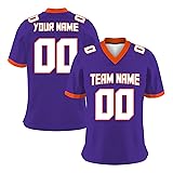 Evcku Custom Football Jersey Personlized