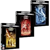 Star Wars Sequel Trilogy Collection : 3 Movie Collection Set (Episodes 7 VII 8 VIII 9 IX) (The Force Awakens/The Last Jedi/The Rise of Skywalker) [4K UHD + Blu-Ray, Region Free]