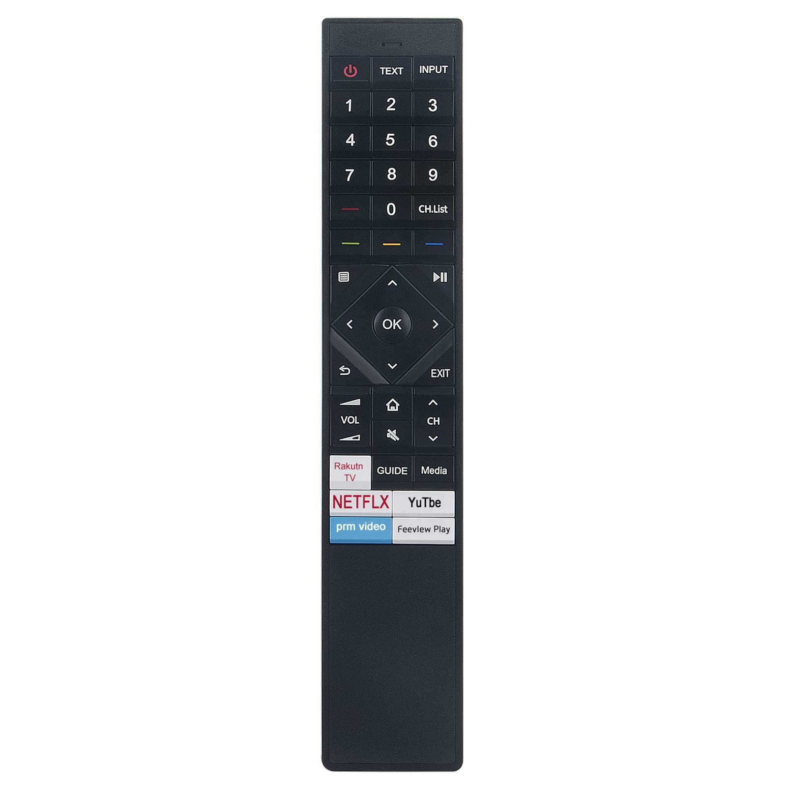 ALLIMITY ERF3B72H Replace Remote Control fit for Hisense 4K ULED TV U7QF 50AE7400FTUK 50U7QFTUK 55U7QFTUK 65U7QFTUK
