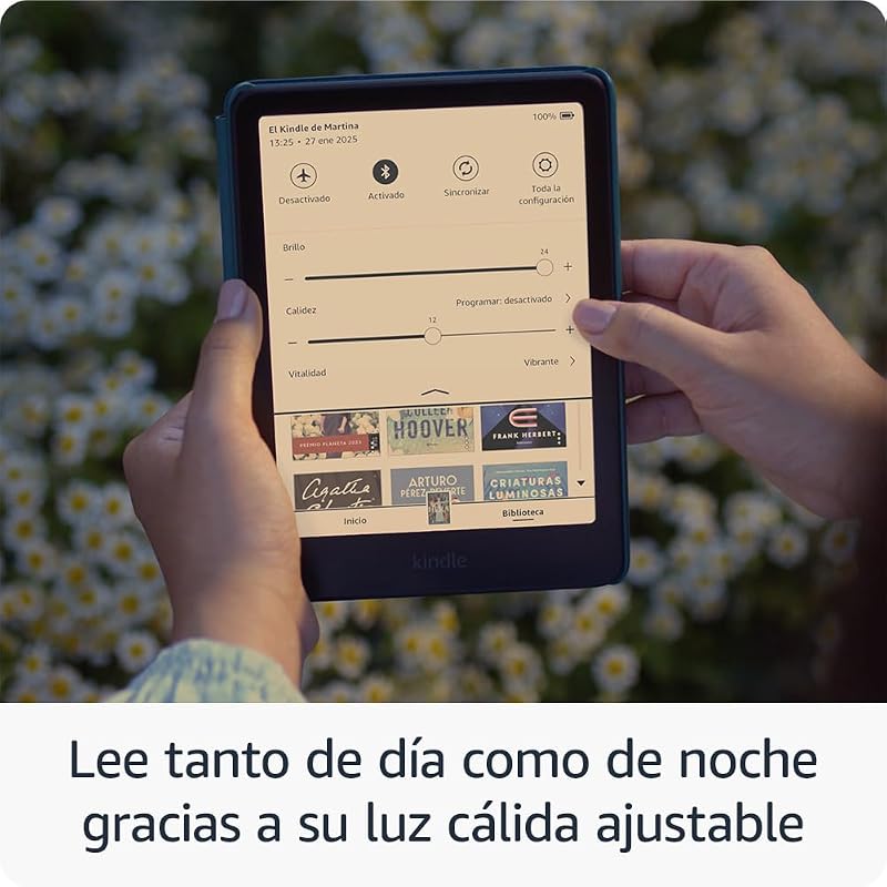 Novo Amazon Kindle Colorsoft: com 16GB de armazenamento, tela colorida e luz quente ajustável