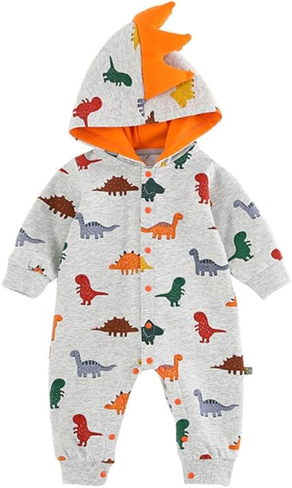 dinosaur baby jumpsuit