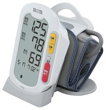【クリックで詳細表示】タニタ 上腕式血圧計 ホワイト BP-223-WH