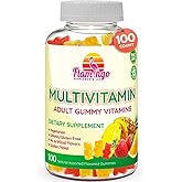 Flamingo Supplements Multivitamin Gummies | Vegan Friendly, Kosher Halal NO Gluten or Gelatin, no GMO| for Men, Women & Kids| 3 Natural Flavors | Vitamins C, B3, B12, Biotin, Zinc & More| 100 Gummies
