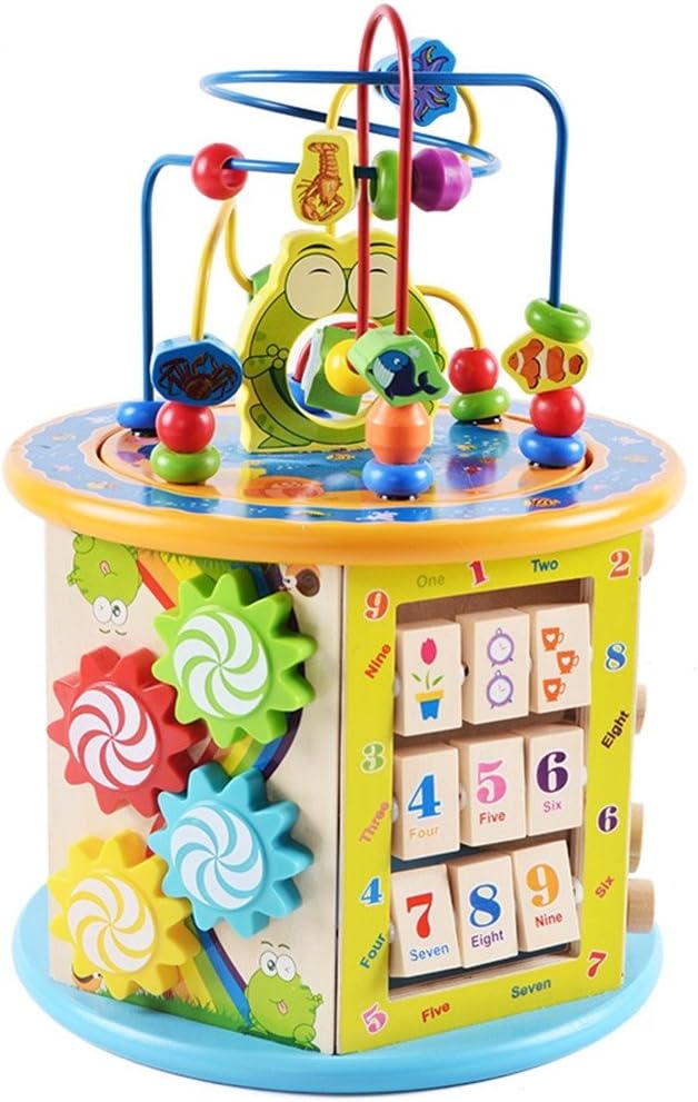 wooden activity rocket