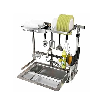 Kuchenregal Edelstahl Hangend