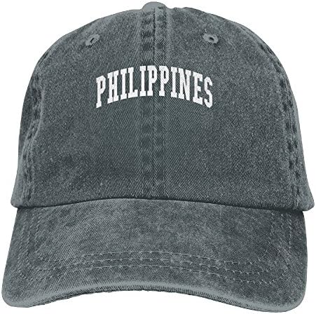 YYhon1xin Philippines Hat Snap-Back Hip-Hop Cap Baseball Hat Head-Wear Cotton Trucker Hats Asphalt