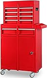 BIG RED Tool Box Portable Toolbox, 11" x 20.3" x