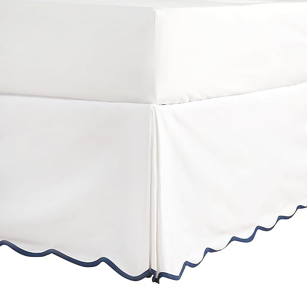 HIG OFF WHITE CHIC KING BED SKIRT –...
