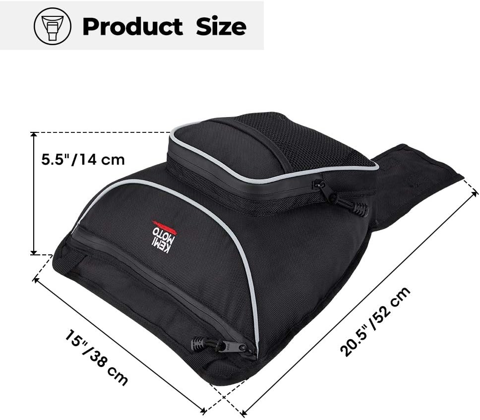 RZR Storage Bag, UTV Cab Pack Center Seat Bag for Polaris Razor 570 800 S 900 1000 XP: Automotive