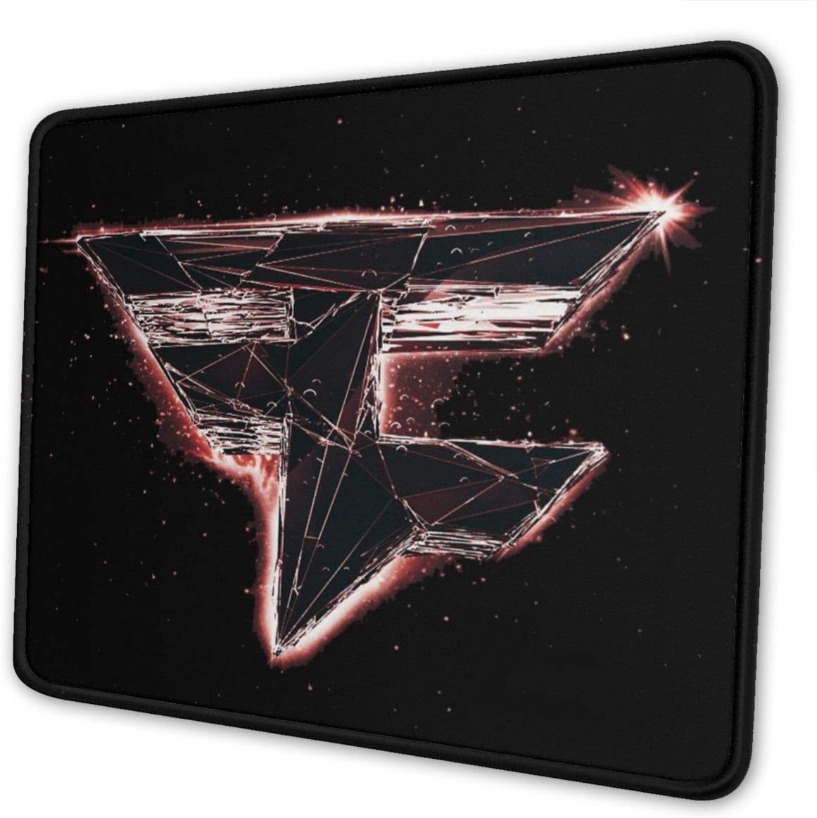 Faze Clan Logo Computer Mouse Pad Natural Rubber Pad with Stitching Edge Non-Slip Gaming Mouse Pads for Laptop, Computer, PC, Keyboard (Multi-Code)