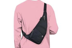 Youzealou Sling Bag - Anti-theft Crossbody Shoulder Bag for Men and Women Casual Chest Bag For Hiking and Camping