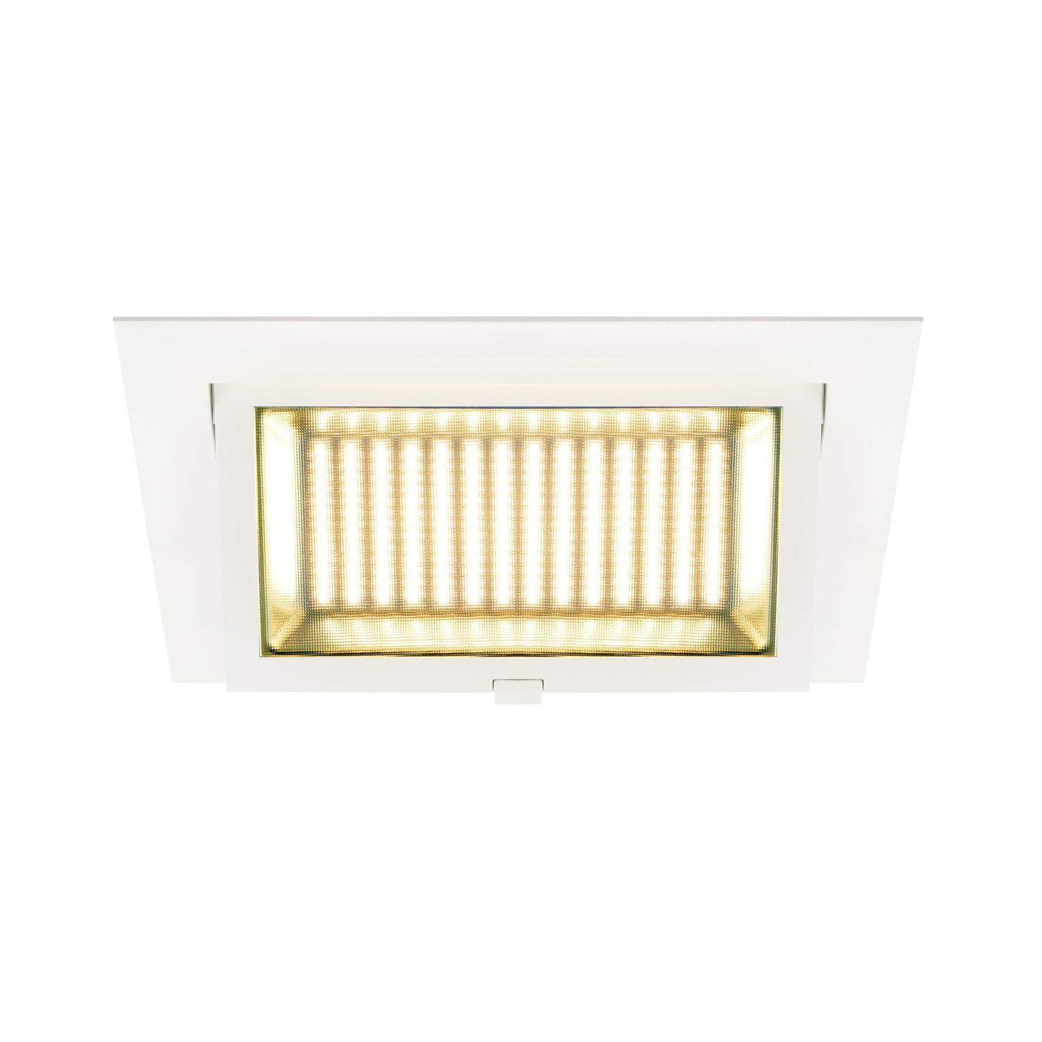 SLV Recessed Ceiling Light ALAMEA/LED spot, floodlight, Ceiling Spotlight, recessed Light, Indoor Lighting / 3000K 3600lm White