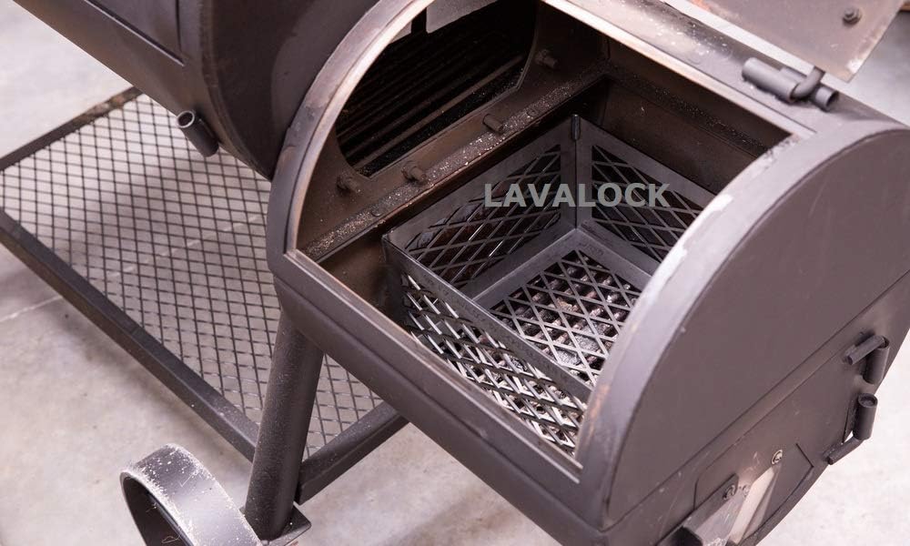 smoker firebox basket