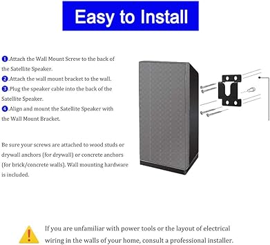 vizio satellite speaker mounts