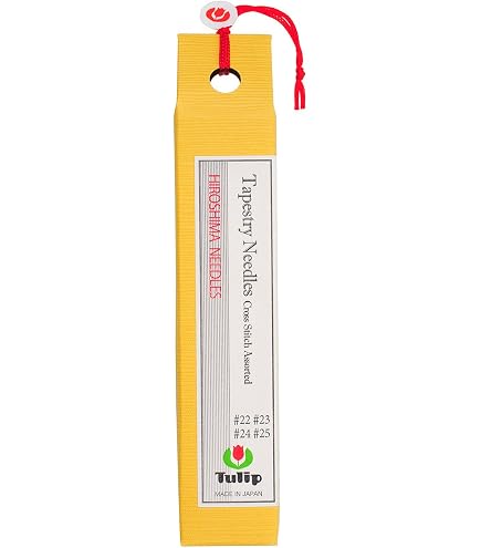 Tulip Sticknadeln Aus Kohlenstoffstahl – Für Handstickerei, Mit Großem Öhr, Extra Scharf