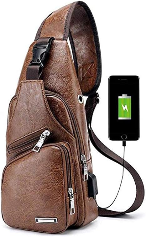 mens shoulder bags amazon