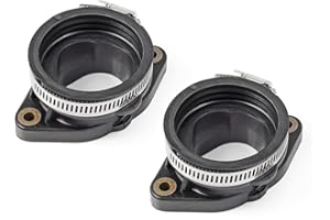 MOTO1988 Intake Manifold Boot Throttle Body Adapter For Polaris Ranger RZR XP ACE 900 2011-2019 1205301 1204490