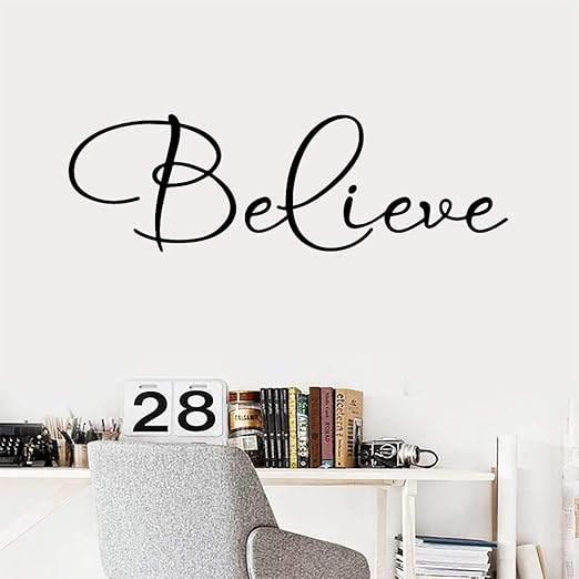 Mlpnko Creativo Cree La Palabra Decoracion Del Hogar Etiqueta De