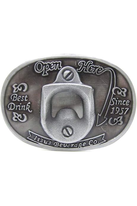 bottle opener belt buckle