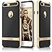 iPhone 7 Plus Case Carbon Fiber, LOHASIC Pretective Armor [Heavy Duty] Defender Bumper [Hard PC Frame + Soft TPU Inner] Excellent Anti-Slip and Shockproof Cover Case for iPhone 7 Plus- [Gold]