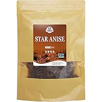 52USA Star Anise, 4oz, NON-GMO Verified Whole Chinese Star Anise Pods, Dried Anise Star Spice (Regular 4 Ounce)