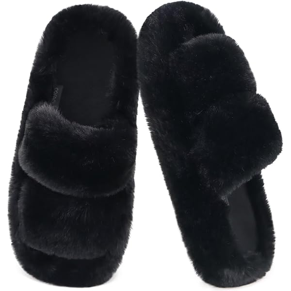 Panda Bros Women's Memory Foam Slippers - Plush Fleece Lined, Indoor/Outdoor - View #10