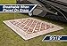 AdvenGO Reversi Mats (9' x 12’) Large Mat and Rug for Outdoors, RV, Patio, Trailer & Camping - Heavy Duty, Weather Resistant Reversible Rugs - Comes with Storage Bag - Great for Picnics - Brown/Beige