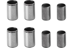 Minho 8Pcs GY6 Scooter Mopeds Cylinder Head Dowel Pin M8x14MM + M10x16MM Compatible with Chinese GY6 50cc 139QMA 139QMB Engines or GY6 125cc 150cc 152QMI 157QMJ Engines