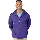 Charles River Apparel Unisex Color Blocked Pack-N-Go, Men's & Women's Pullover Anorak