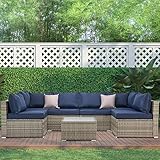 Laurel Canyon Outdoor Patio Furniture 7 Piece