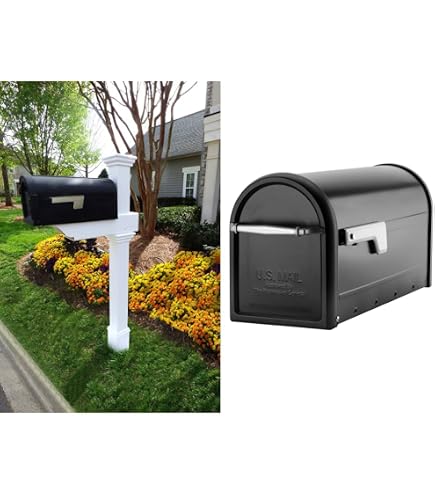 Amazon.com: Zippity Outdoor Products ZP19013 Classica Mailbox Post