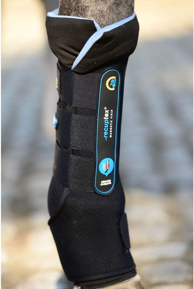 KentuckyMagnetic Stable Boots Recuptex Black