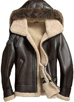 Men's Sheepskin Shearling Detachable 