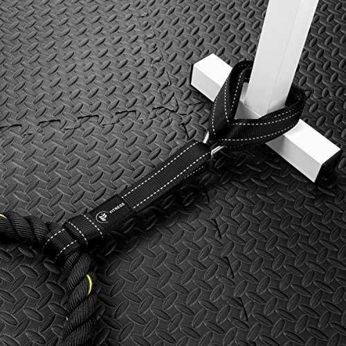 Battle Rope Anchor Strap Kit Heavy Duty Reinforced Nylon Easy And