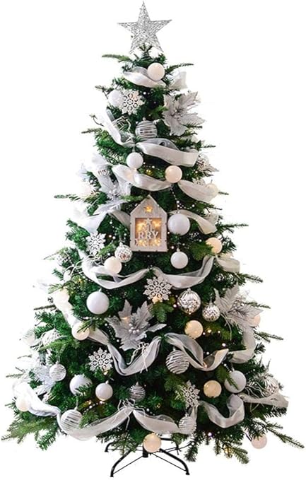Decorazioni Esterne Natalizie.Yyang Albero Di Natale Per Decorazioni Natalizie Interne Ed Esterne Facilita Di Montaggio Amazon It Casa E Cucina