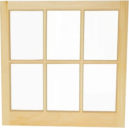 Amazon Com 24 Inch X 24 Inch Hinged Rustic Shed Window