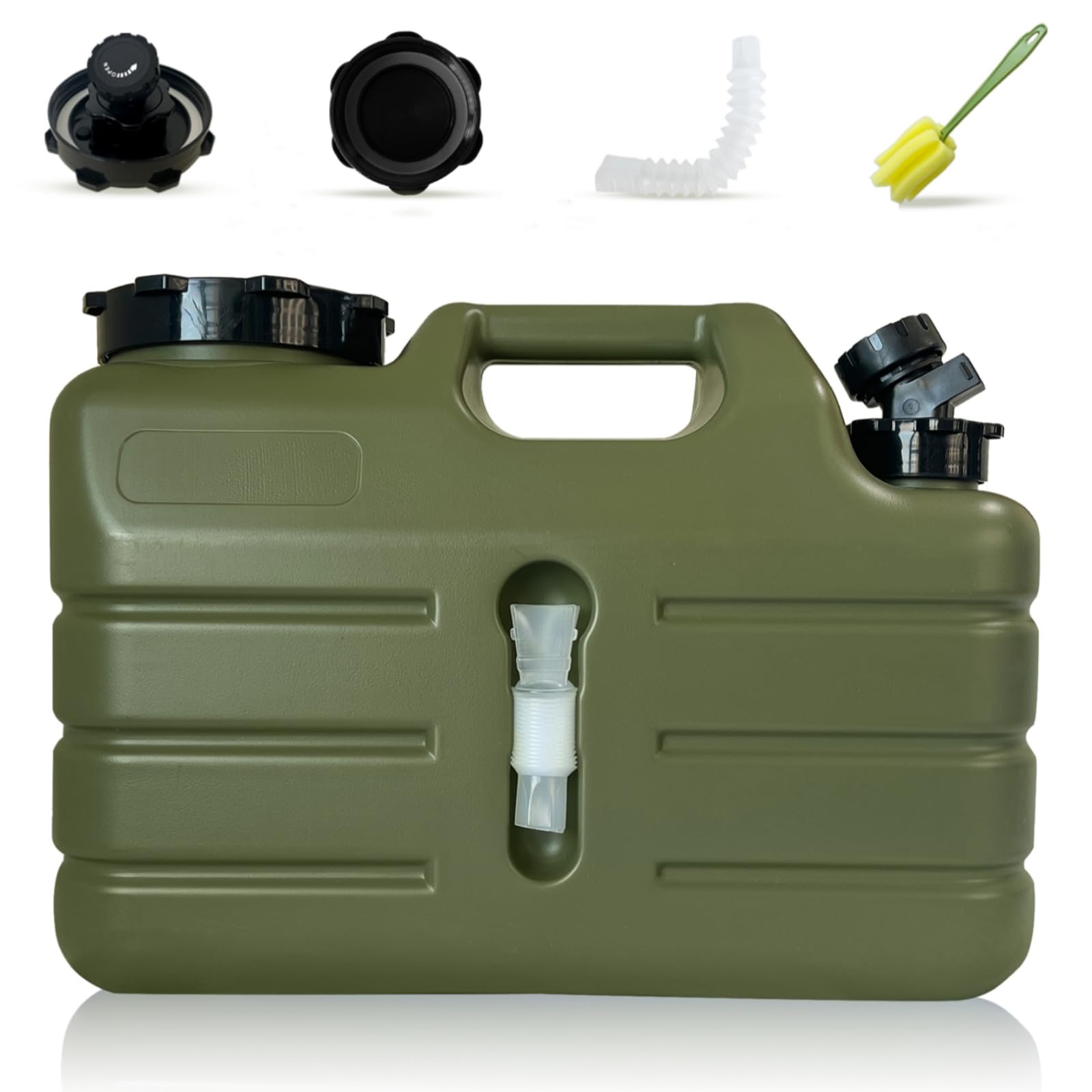 Photo 1 of UXPEYIC 3 Gallon Water Container with Spigot, Portable Camping Water Jug, BPA Free Water Storage Tank for Camping, Vehicle, Car, Outdoor Hiking, Picnic, Emergency