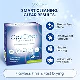 Opticlear Lens Wipes 26 Count 6-Pack Smear-Free Anti-Fog Safe for Coatings view 4
