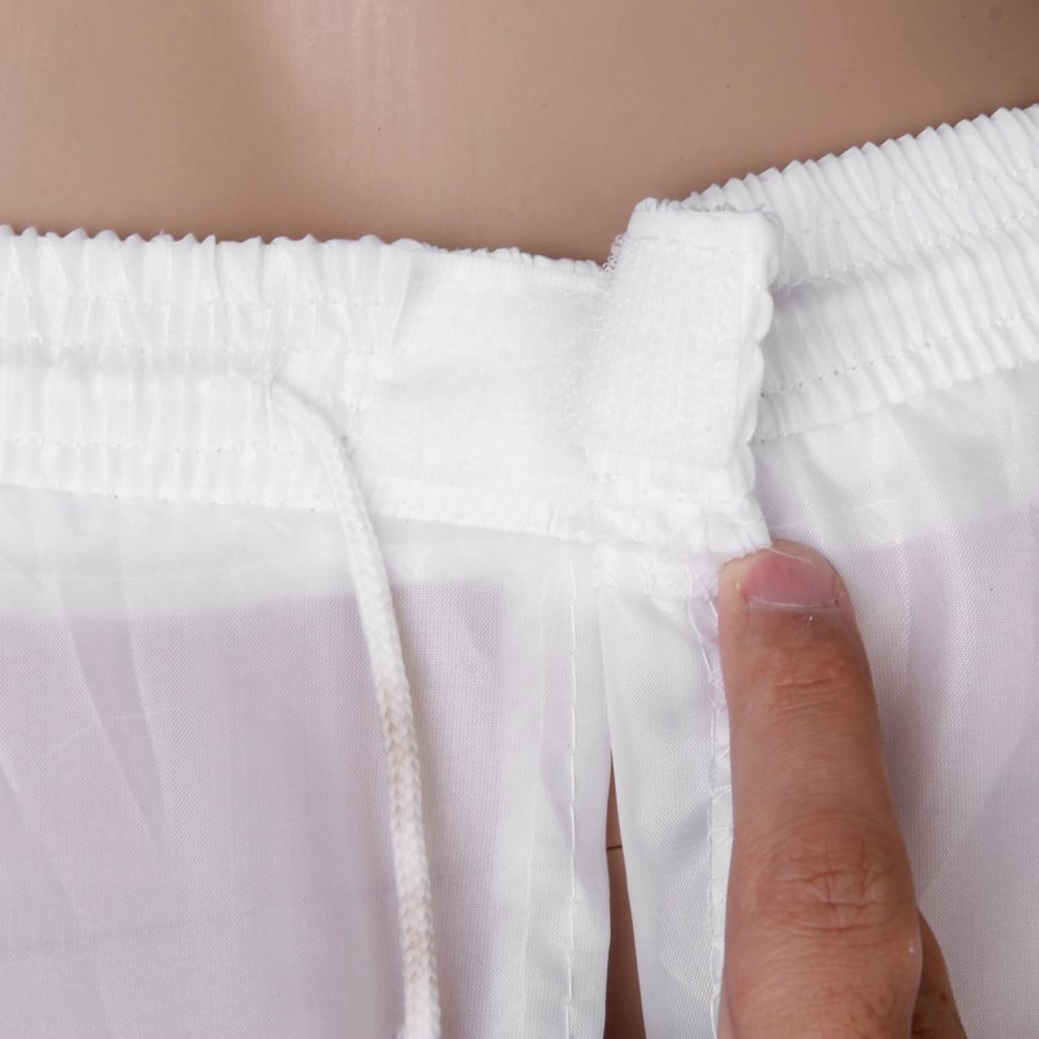 generic women's 6 hoop wedding ball gown bone crinoline petticoat(white, st-1189)