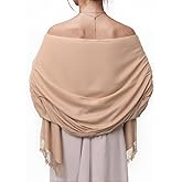 HOYAYO Pashmina Shawl Wraps Cashmere Feel Soft Scarves Evening Dresses Wedding Bridesmaid Scarf for Women Gift Travel Blanket
