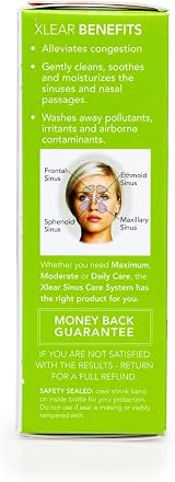 Xlear Natural Saline Nasal Spray with Xylitol 0.75 fl oz Pack of 1 view 3